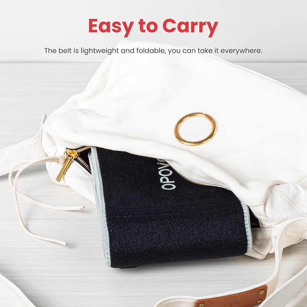 Opove Red Light Therapy Belt with Portable Power Controller Near-Infrared Light Therapy for Tissue Repair Resolve Inflammation Relieve Back Pain 660nm & 850nm Wavelengths New Version R2