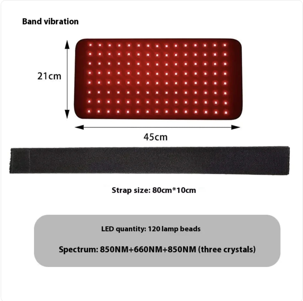 LED Red Light Therapy Waist Belt